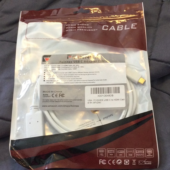 Foinnex USB C Adapter Cable - Picture 1 of 4